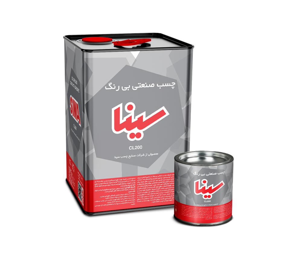 چسب صنعتی بی رنگ سینا